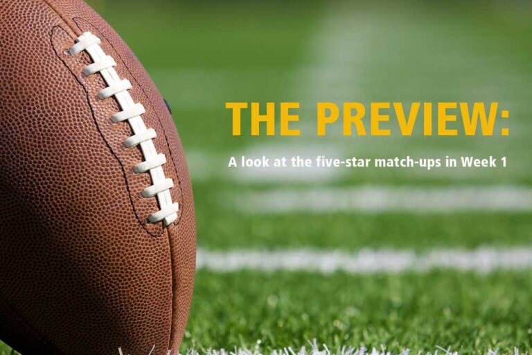 The Preview: A look at the five-star match-ups in Week 1