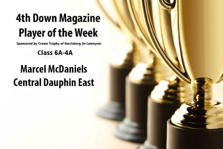 4th Down Magazine Big School Player of the Week: Marcel McDaniels