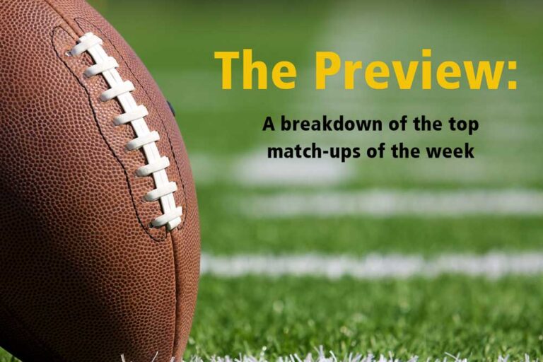 The Preview: a breakdown of this week’s top match-ups (VIDEO)