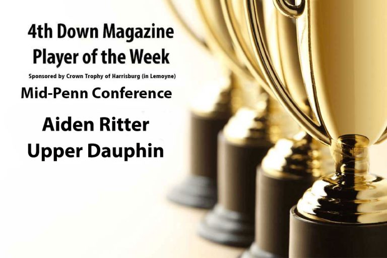 Mid-Penn Week 8 Player of the Week Sponsored by Crown Trophy of Harrisburg