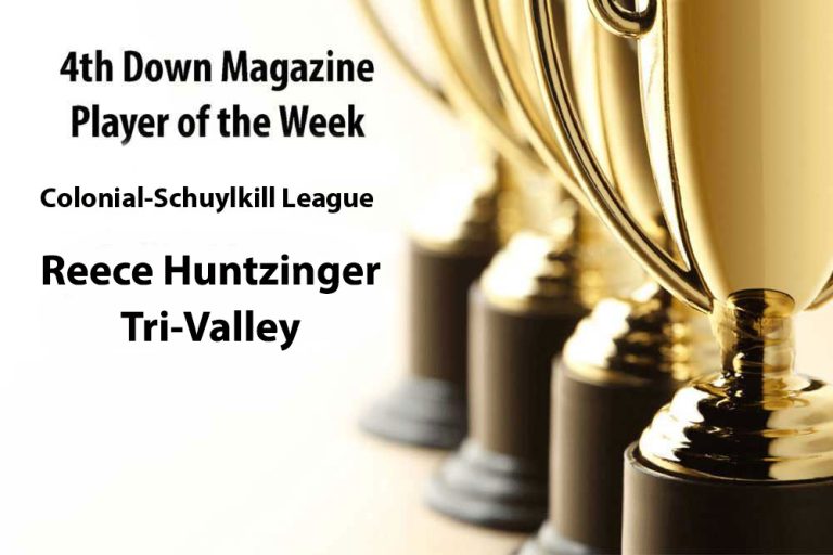 Week 9 Colonial-Schuylkill League Player of the Week: Reece Huntzinger
