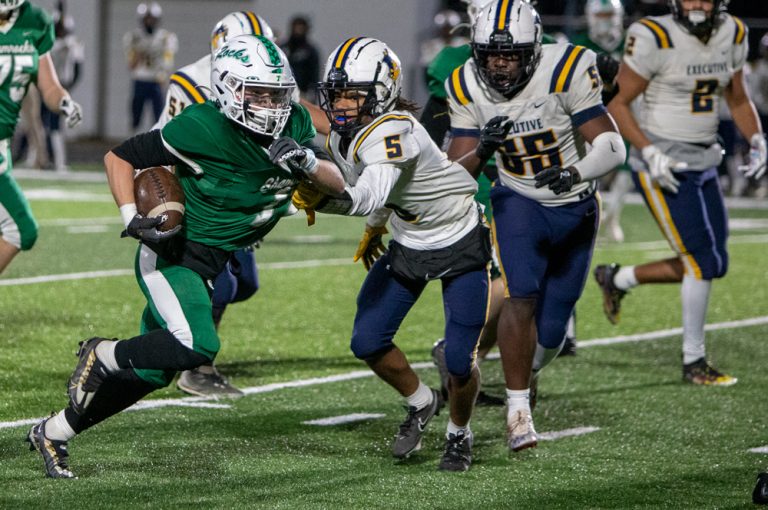 Scenes from Trinity’s 35-17 victory in the PIAA Class 2A quarterfinal against Executive Education