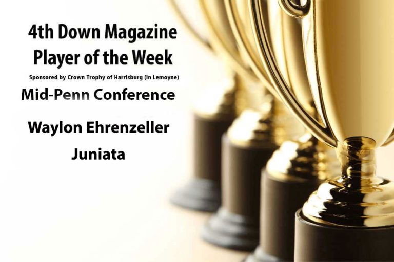 4th Down Magazine Week 12 Mid-Penn Conference Sponsored by Crown Trophy of Harrisburg