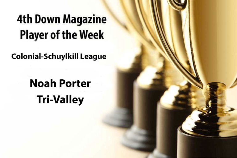 High School Football: Week 1 Colonial-Schuylkill League Player of the Week