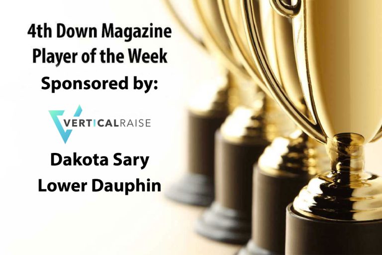 High School Football: Dakota Sary claims Mid-Penn Conference Player of the Week honors sponsored by Vertical Raise PA