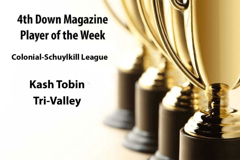 Week 11 Colonial-Schuylkill League Player of the Week: Kash Tobin