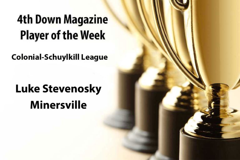 Week 8 Colonial-Schuylkill League Player of the Week: Luke Stevenosky