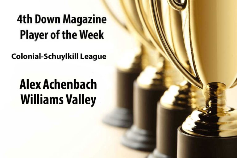 Week 10 Colonial-Schuylkill League Player of the Week: Alex Achenbach