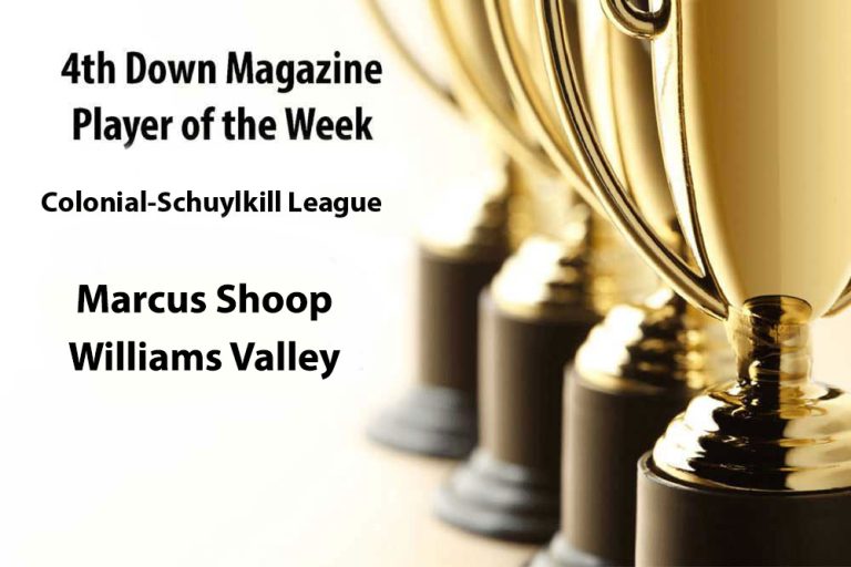 Colonial-Schuylkill League Player of the Week for November 17-18: Marcus Shoop