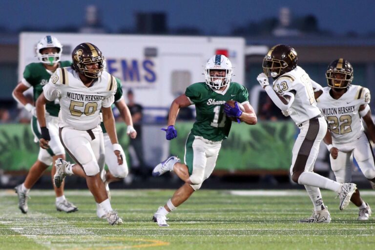 Scenes from Trinity’s 35-25 Victory Against Milton Hershey